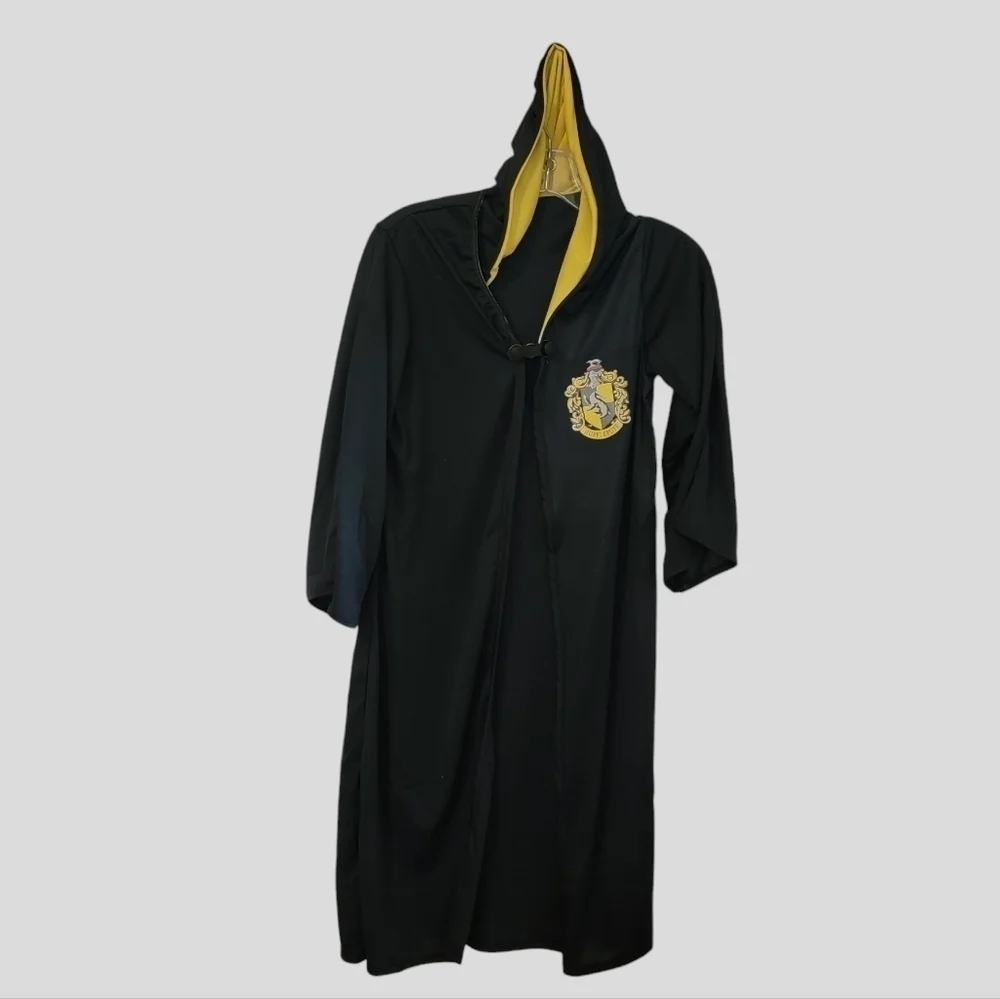 𝅺Harry Potter Hufflepuff Hogwarts Medium 8/10 Robe  Wizard cosplay